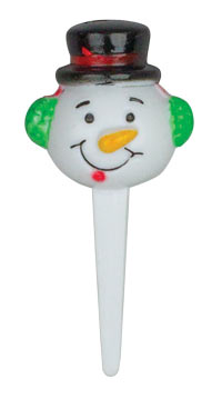 3D Snowman Picks