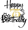 Happy Birthday Cake Topper