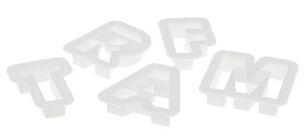 Alphabet cutter set