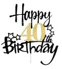 Happy Birthday Cake Topper