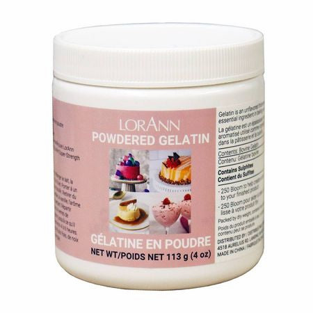 Gelatin, (250 bloom) 4oz