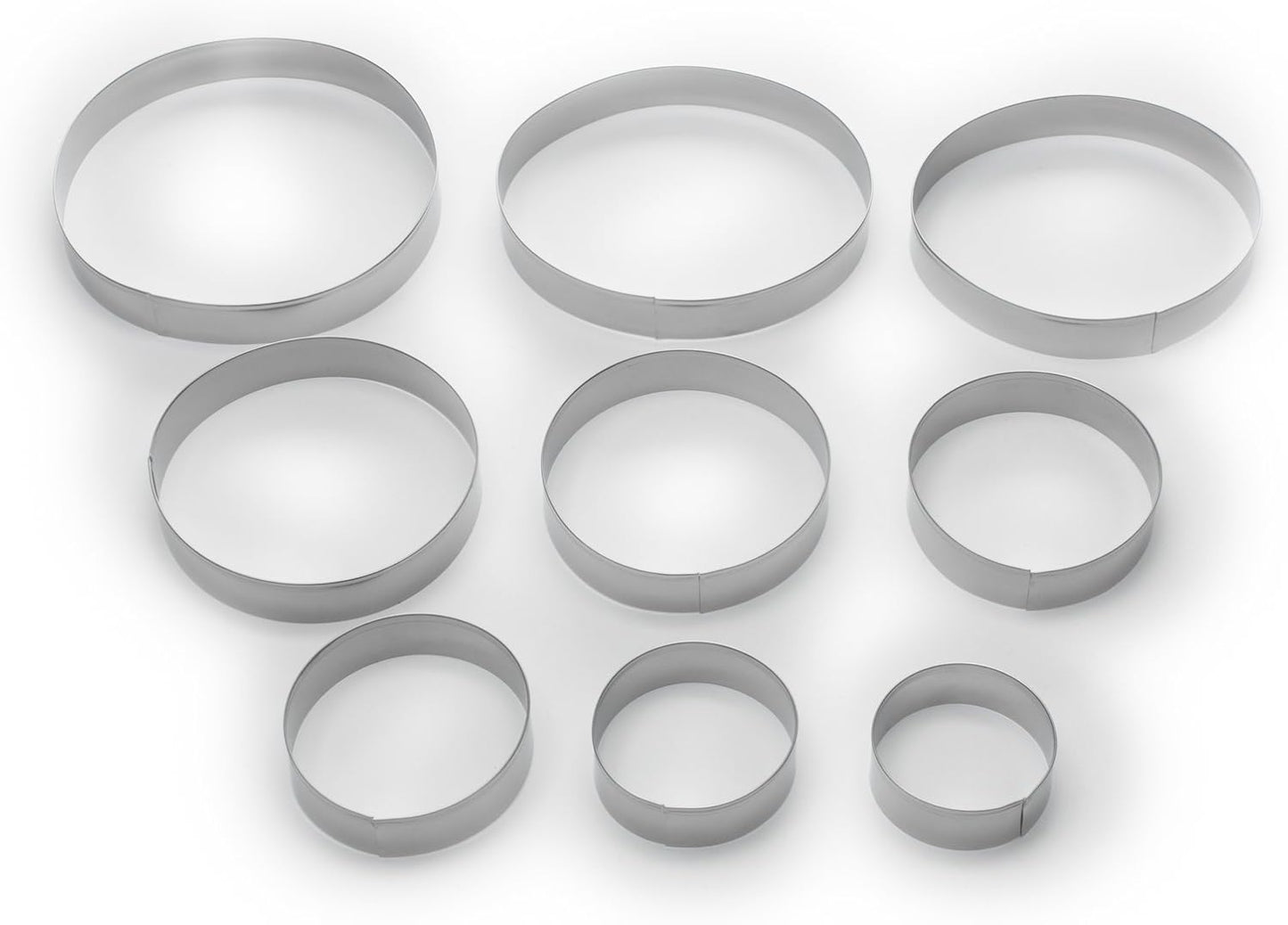 Round cookie cutter set