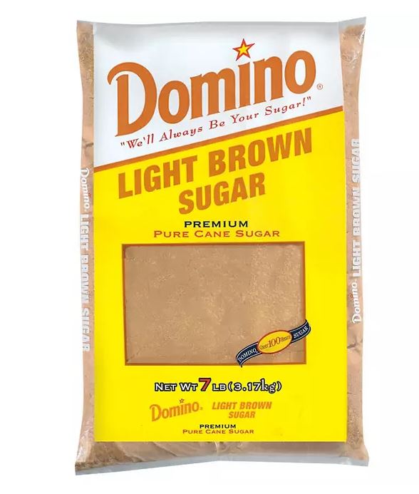 Domino Light Brown Pure Cane Sugar - 7 lb.