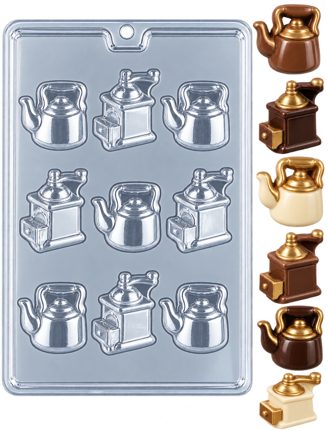 Kettle Pot & Coffee Grinder