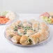 Durable Packaging 18" Round Foil Catering Tray