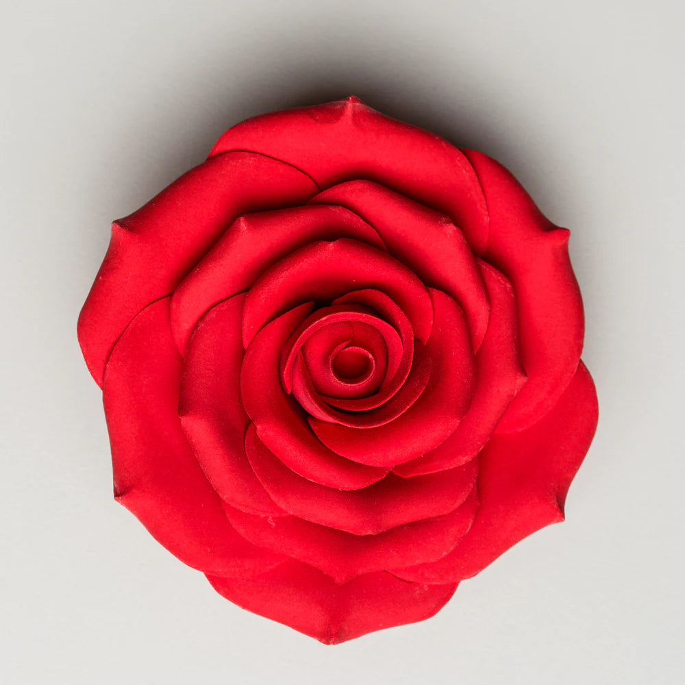 3.5" Sugar Rose - Red