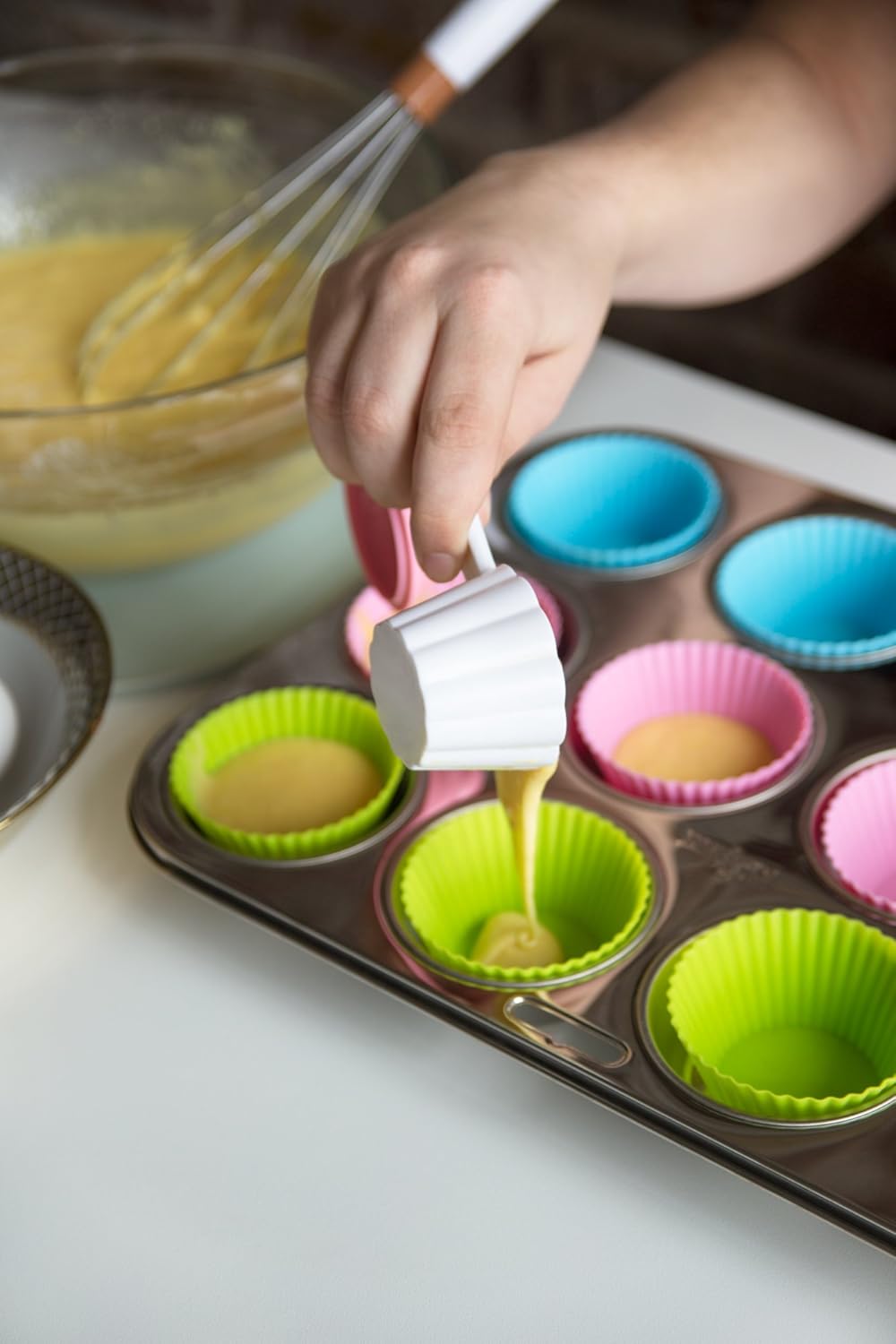 Cupcake Batter Spoon, Pink