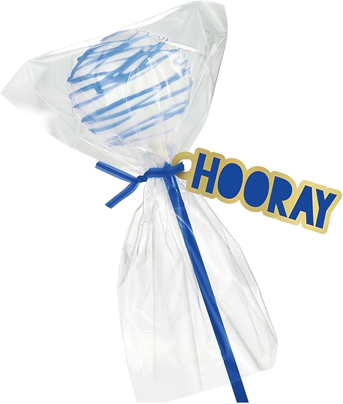 Cake Pop Treat Bags Kits - Blue