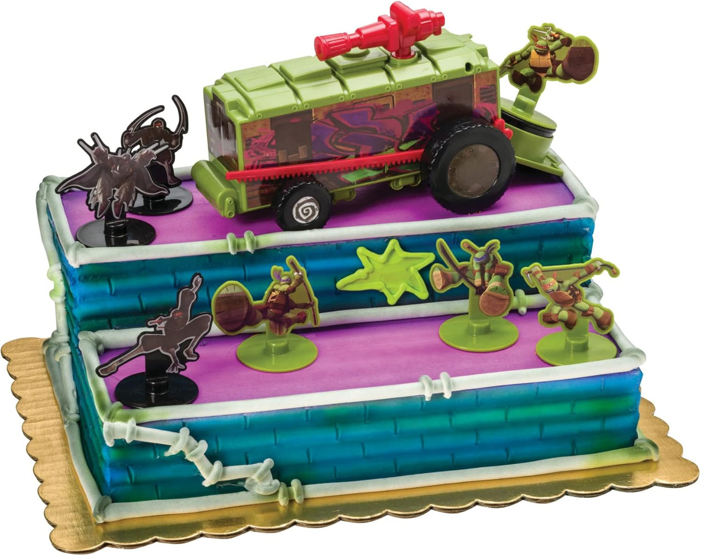 Teenage Mutant Ninja Turtles Stomp The Foot Cake Topper