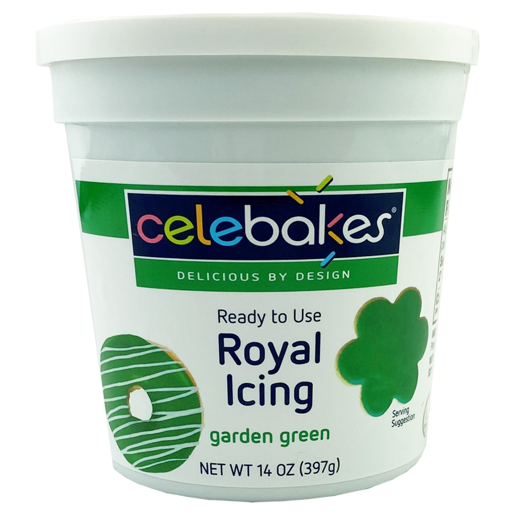 Ready to Use Garden Green Royal Icing, 14 oz.