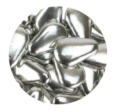 Silver Almond Dragees