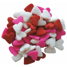 Heart Quins (Red, White & Pink)