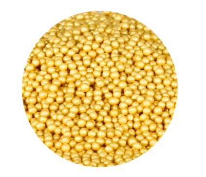 Shimmering Gold Nonpareils