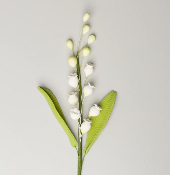 Lily of the Valley Spray - White
