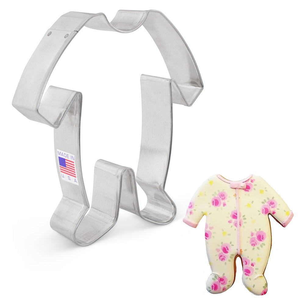Baby Footie Pajamas Cookie Cutter