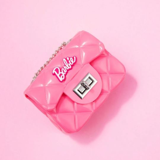 Miniso Barbie Series Pink Jelly Mini Bag