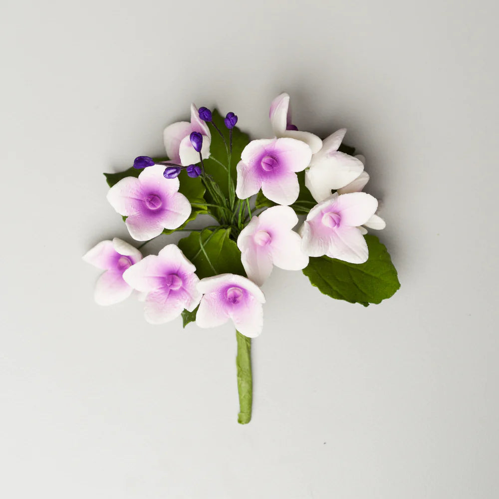 3.5" Hydrangea Bunch - Purple