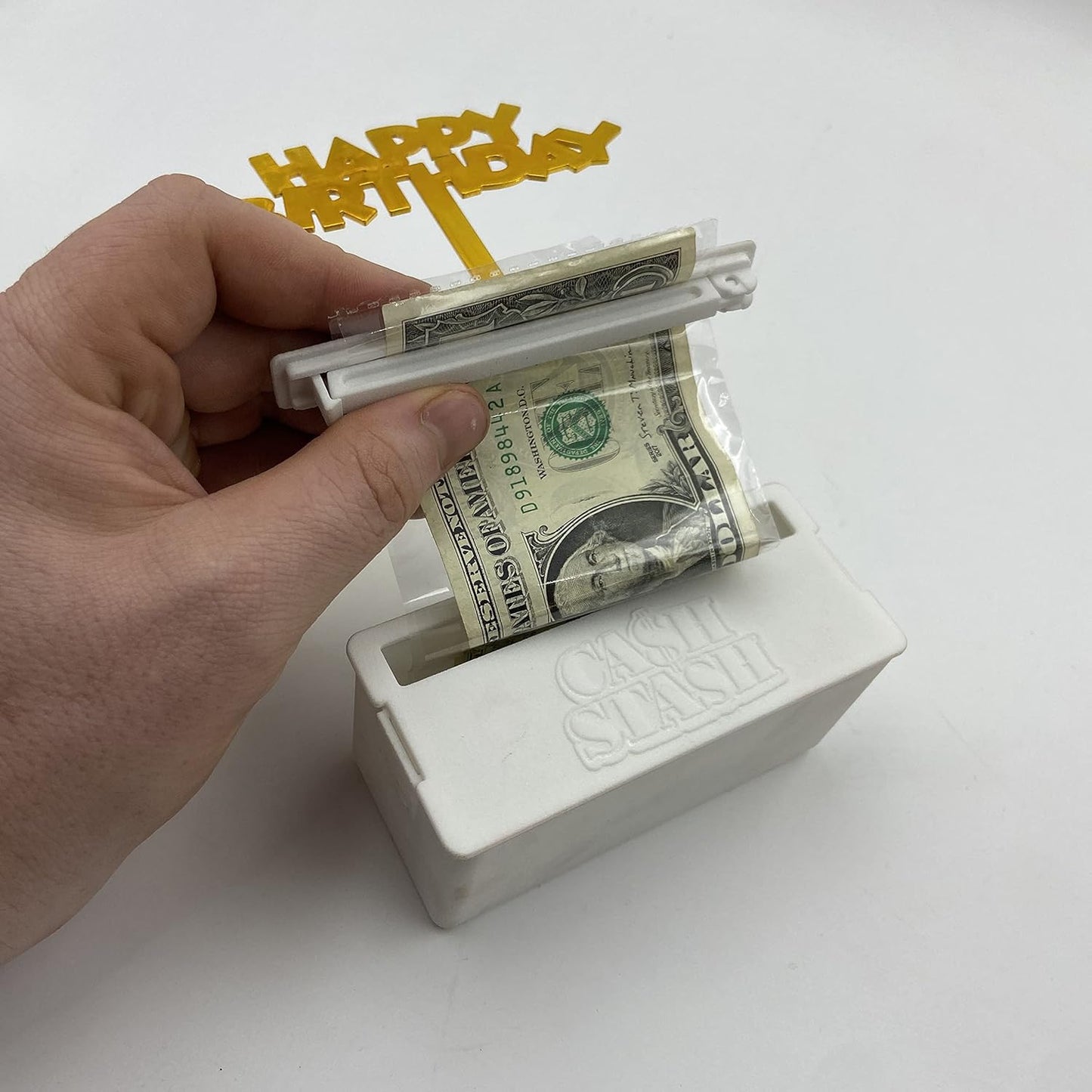 Cash Stash Cake Surprise - Pull Out Money Box for Birthday Cake