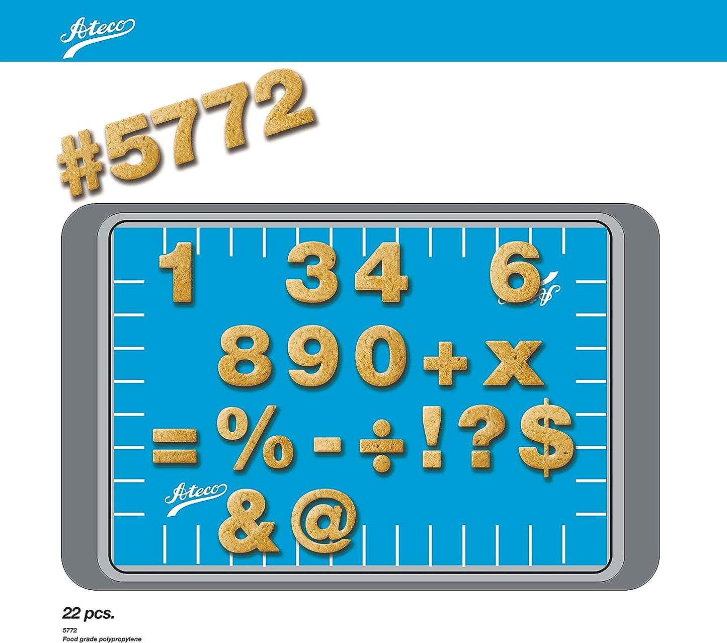 Number & Symbol Cutter Set