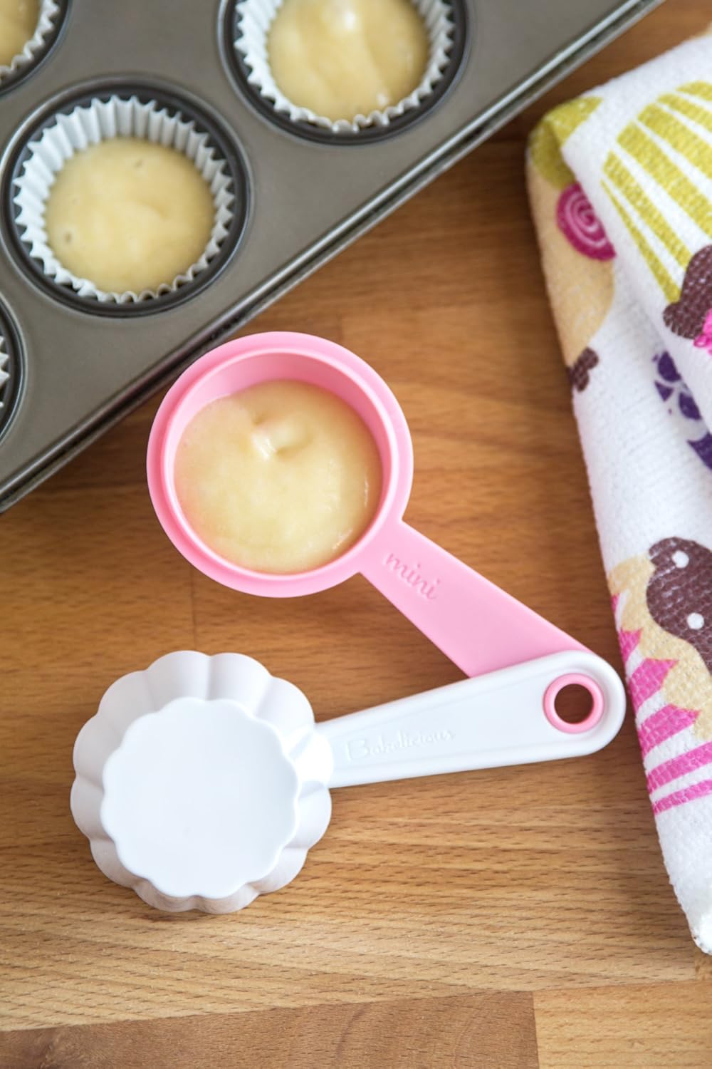Cupcake Batter Spoon, Pink