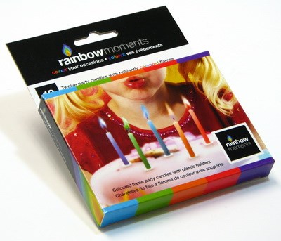 Color Flame Candles