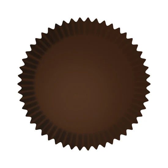 Chocolate Brown Greaseproof Liner - Cupcake Creations