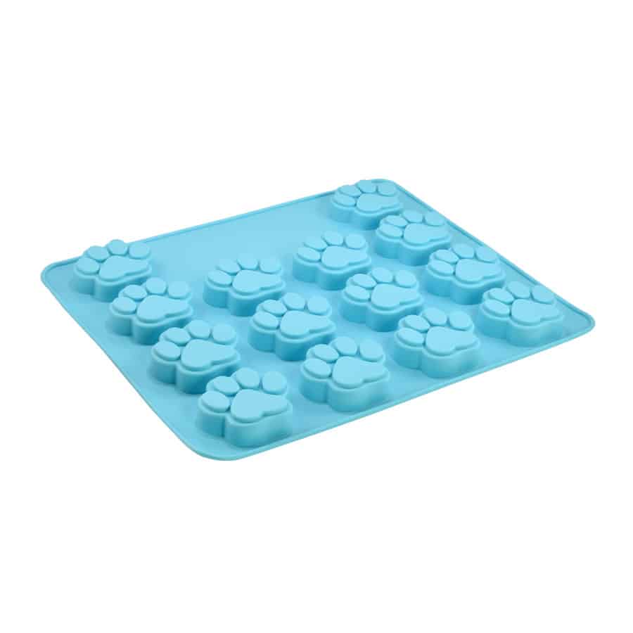 Paw Print Pet Treat Silicone Mold