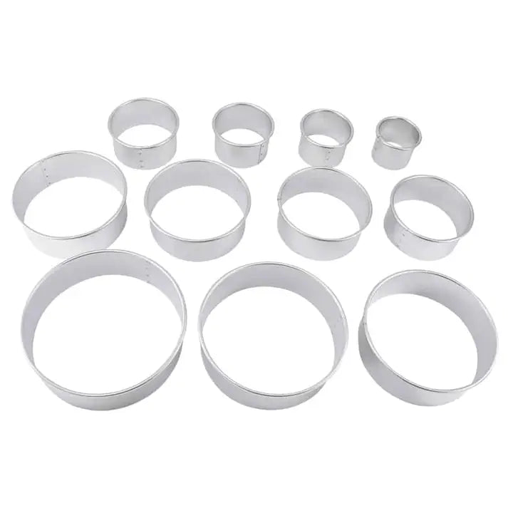 Plain Pastry 11 Pc Cutter Set