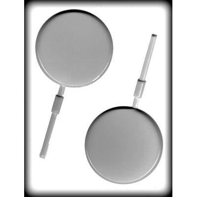 3.75" Round Hard Candy Lollipop Mold