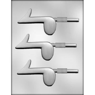 Music Note Hard Candy Lollipop Mold