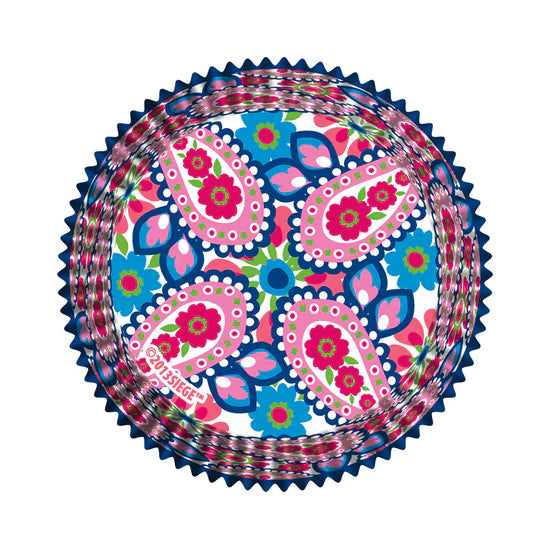 Pink Paisley Baking Cups - Cupcake Creations