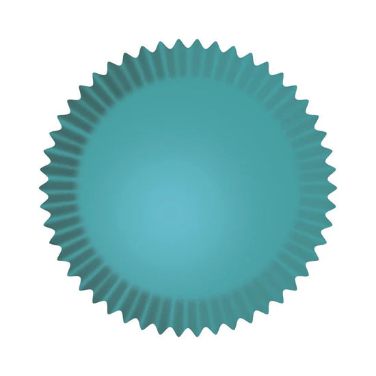 Jumbo Turquoise Baking Cups - Cupcake Creations