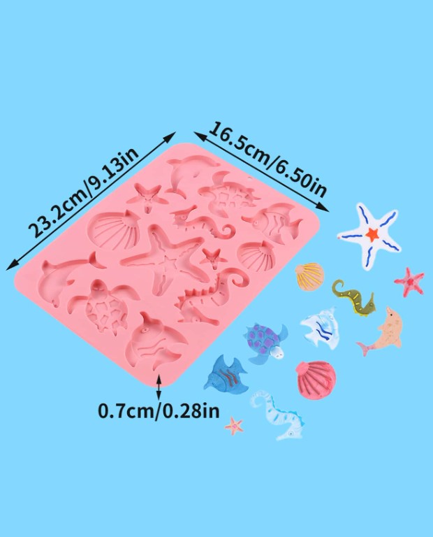 Marine Life Silicone Mold