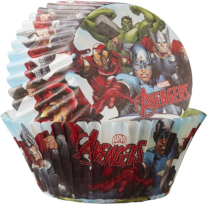 Marvel Avengers cupcake liner
