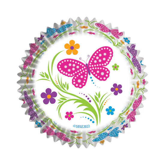 Butterflies Baking Cups - Cupcake Creations