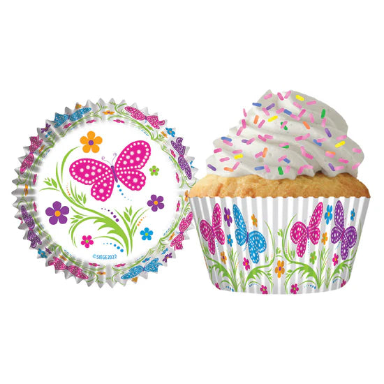 Butterflies Baking Cups - Cupcake Creations
