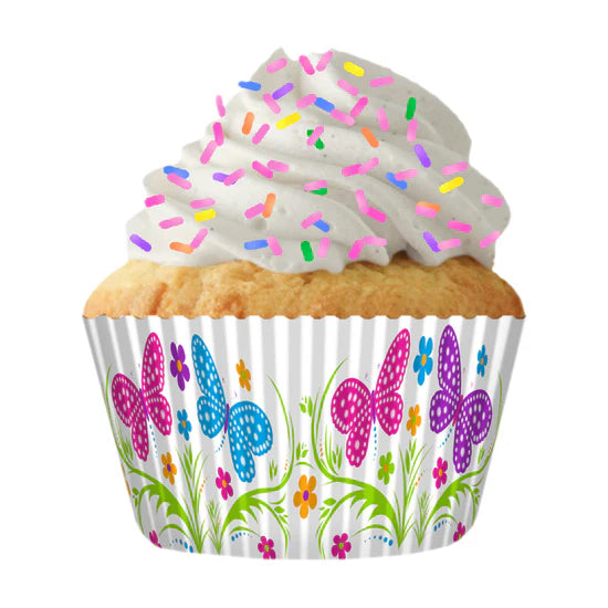 Butterflies Baking Cups - Cupcake Creations