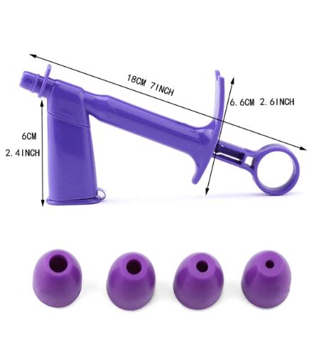 Dragees Gun Cake Tool 5pcs/set