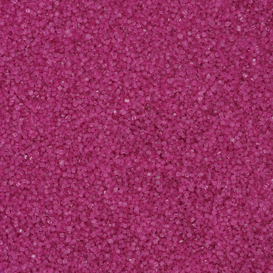 Fuchsia Sugar Crystals
