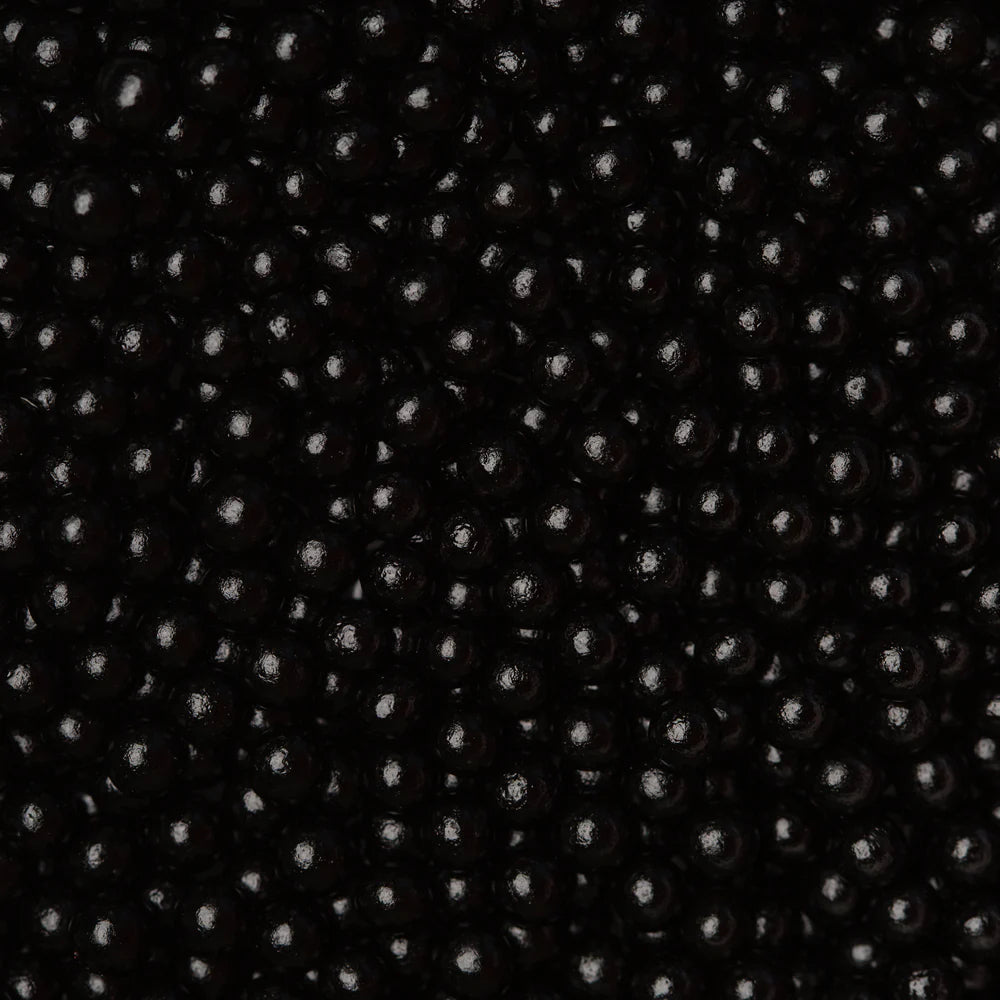 4mm Black Sugar Pearls
