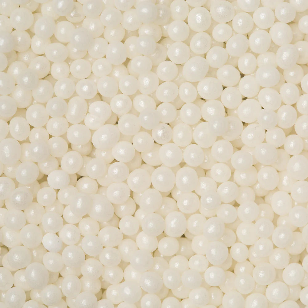 4mm White Sugar Pearls