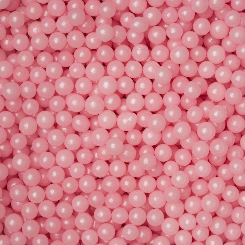 4mm Pink Sugar Pearls