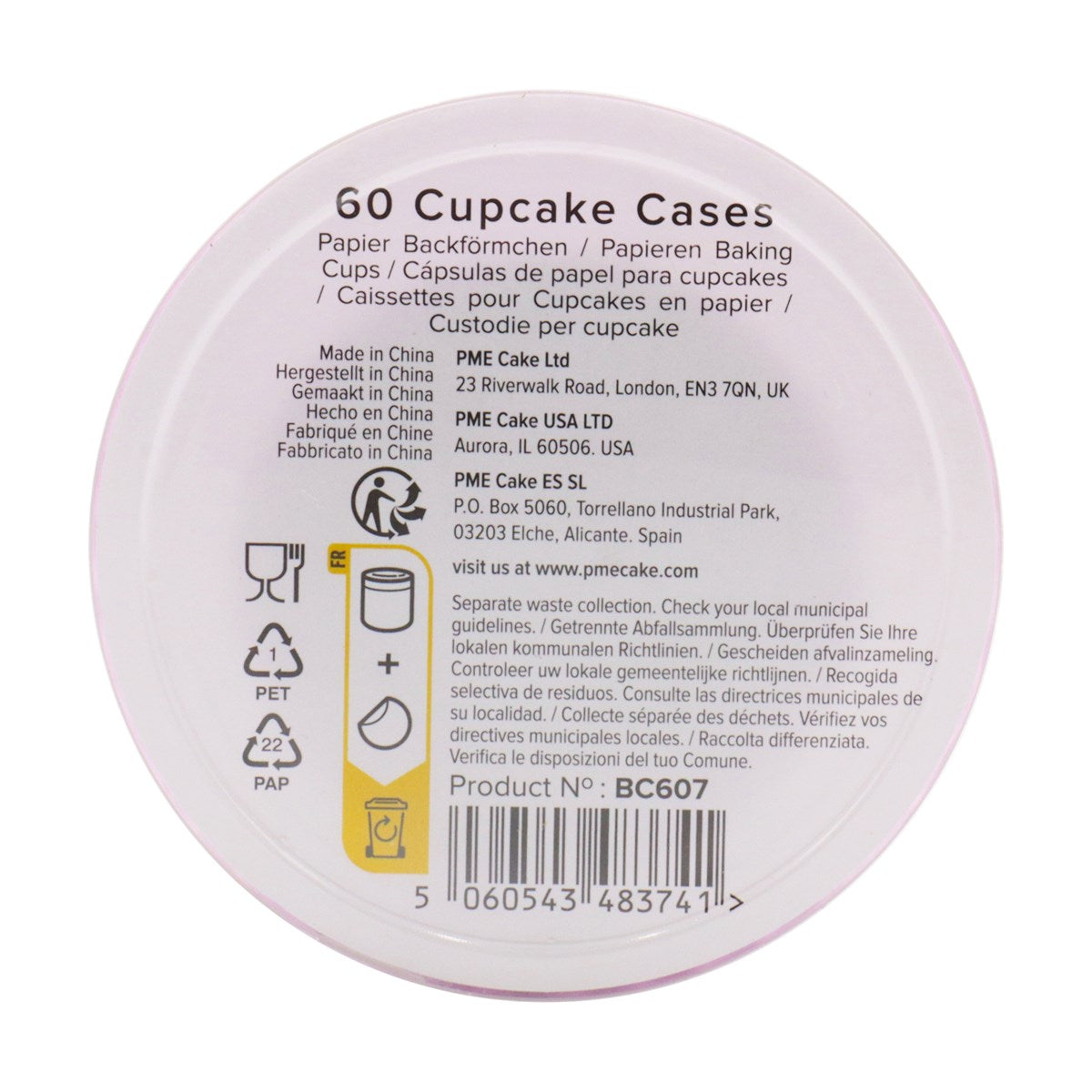 Cupcake Cases, Purple (60)