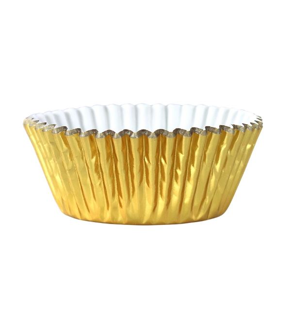 Metallic Baking Cup - Gold Pk/30