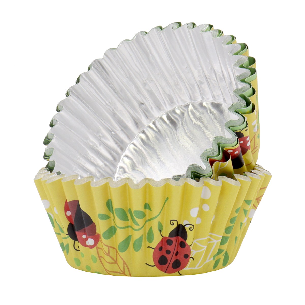 Cupcake Cases Foil Lined – Ladybird Pk/30