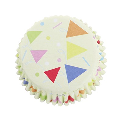 Cupcake Cases Foil Lined - Party Set of 3, Pk/60