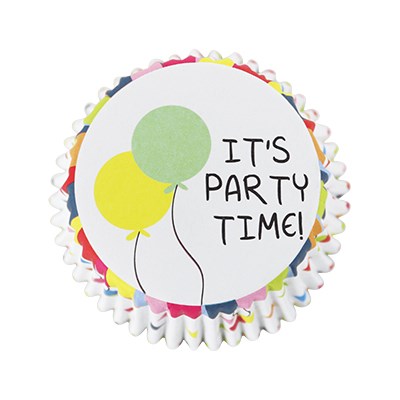 Cupcake Cases Foil Lined - Party Set of 3, Pk/60