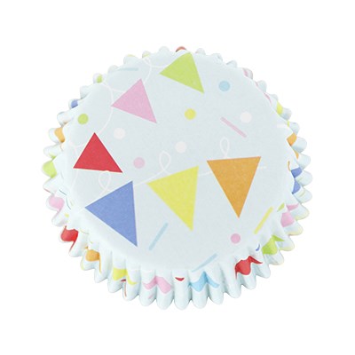 Cupcake Cases Foil Lined - Party Set of 3, Pk/60