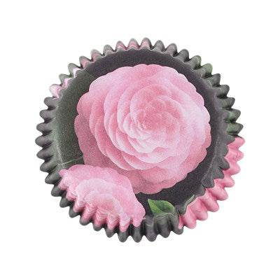 Cupcake Cases Foil Lined - Floral Set of 3, Pk/60