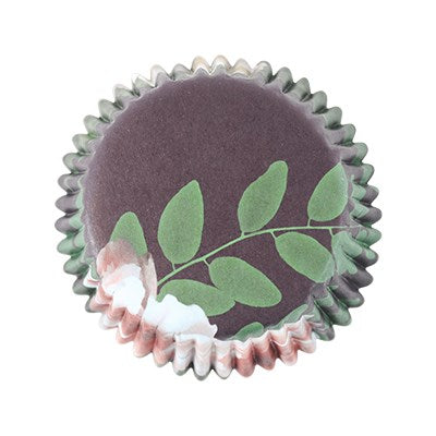 Cupcake Cases Foil Lined - Floral Set of 3, Pk/60